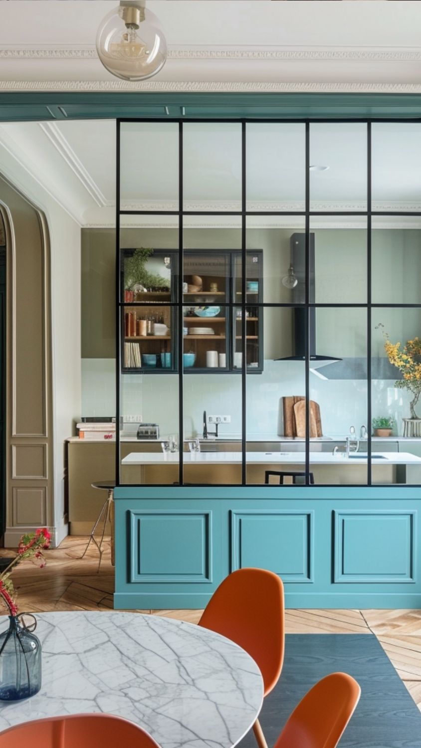 verrière sur mesure appartement parisien